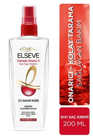 MNZ-L' Oréal Paris Elseve إصلاح كامل 5 مكيف السائل 200 مل - Elseve