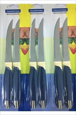 MNZ-Laser Cutting Steak Knife 6 قطع dop7498585igo - TRAMONTINA