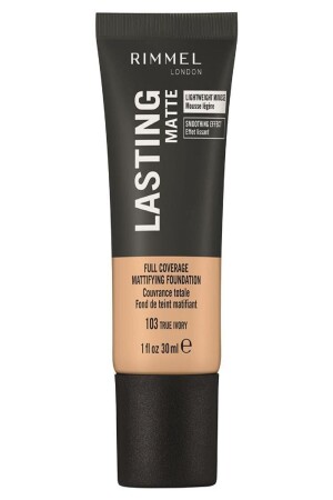 مؤسسة ماتي من نوع MNZ-Lasting 103 العاج الحقيقي 30 مل - Rimmel London