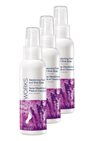 MNZ-Lavender مضاد للفطائر 100 مل. مجموعة من ثلاثة 5050000114820 - Avon