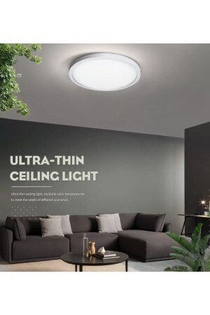 MNZ-Led شمعيات السقف مقعدة لوحة الطلاء 6500k ثلج أبيض الضوء طويل الأمد 1. - Fico Home
