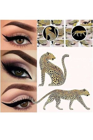 MNZ-Leopard Liner Easy Eyeliner تطبيق نموذج لقطة عين - Prvt