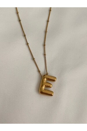 فولاذ من حزمة البالون من MNZ-Letter E - Bellys Jewelry