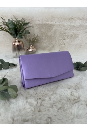 كيس ملابس المساء للنساء من MNZ-Lilac Satin 3400711 - Busrabags