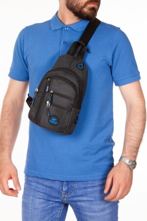 كيس من الكتف والخصر من MNZ-Linen مع أذن و منفذ USB (17X28CM) - Newish Polo Accessories