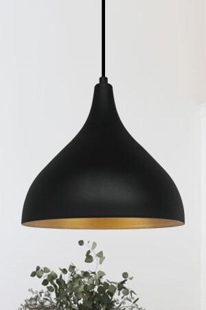 MNZ-Long Black Pendant Lamp صانع غرفة المعيشة المطبخ مقهى المطعم مصباح غرفة الأطفال صانع النماذج BMM2016S - Bamyum