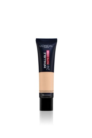 MNZ-L'oréal باريس لا أخطاء 24 ساعة غطاء ماتة كوفير عالية التغطية مؤسسة - 115 ذهبية بيج - L'oreal Paris