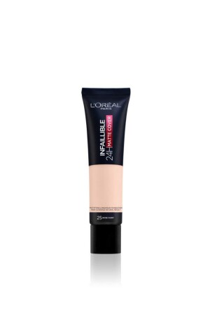MNZ-L'oréal باريس لا أخطاء 24 ساعة غطاء ماتة كوفير عالية التغطية مؤسسة - 25 الزهرة العاج - L'oreal Paris