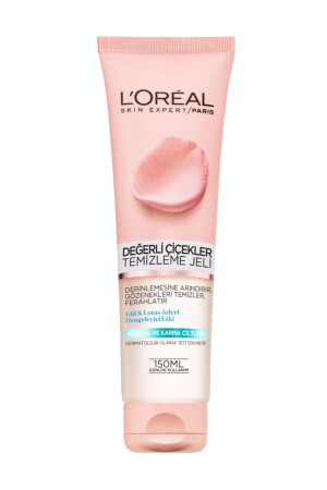 MNZ-L'oréal باريس الزهور الثمينة غيل التنظيف الجل الطبيعي والجمع الجلد 3600523476619 - L'Oreal Paris