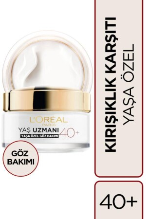 MNZ-L'oréal باريس عمر الخبير 40 مكافحة التجاعيد القوية للكريم العين 15 مل 3600523997510 - L'Oreal Paris