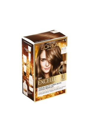 MNZ-L'oréal باريس ممتازة صبغة الشعر المكثفة - 6.13 موكا القهوة 881847 - L'Oreal Paris