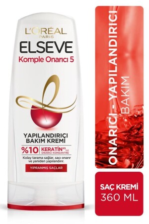 MNZ-L'oréal Paris إصلاح كامل 5 كريم رعاية هيكلية 360 مل - Elseve