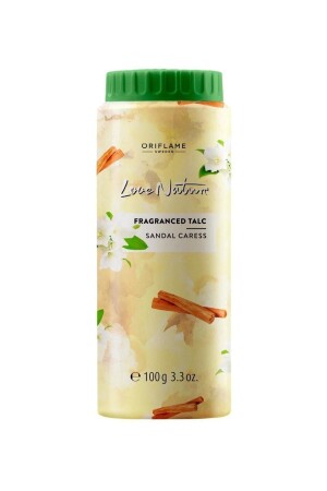 MNZ-Love Nature ساندال كريس بوودر الجسم 100 مل 9698574481996 - Oriflame