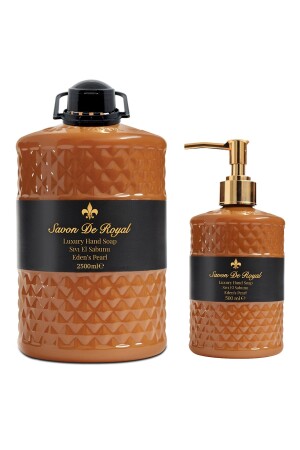 MNZ-Luxury Vegan Liquid Soap Eden's Pearl 2500 مل & 500 مل 129318 - Savon de Royal