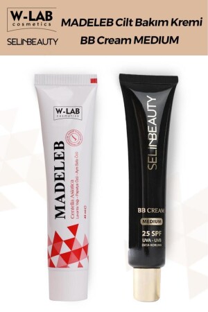 MNZ-Madeleb+bb متوسط الكريم - W-Lab Kozmetik