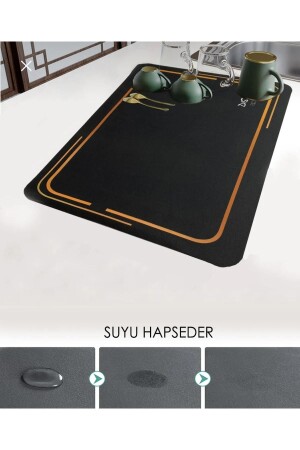 MNZ-Magic Countertop غسيل الأطباق ومات جفاف المات 40x50 سم - M Mimoza Park
