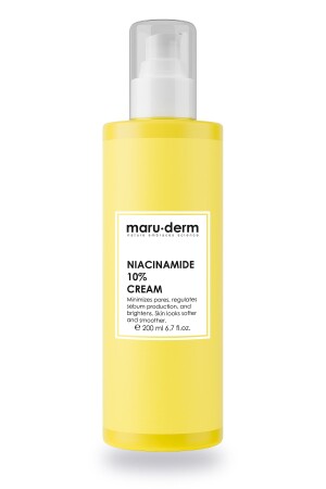 MNZ-Maruderm نياسيناميد 10% كريم ضد العيوب والحفر 200 مل 8682397030833 - Maru.Derm