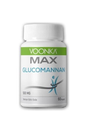 MNZ-Max Glcuomannan 60 كبسولات من الكاغلوكومانان - Voonka