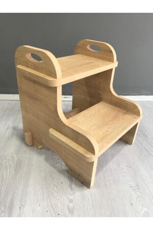 MNZ-MDF طاولة الحمام للأطفال حمام الأطفال WC Sink Stair Riser BLND. M005 - BELENDİ