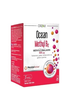 MNZ-Methyl B12 Spray 500 Mcg 5 Ml 8697595871980 - Ocean
