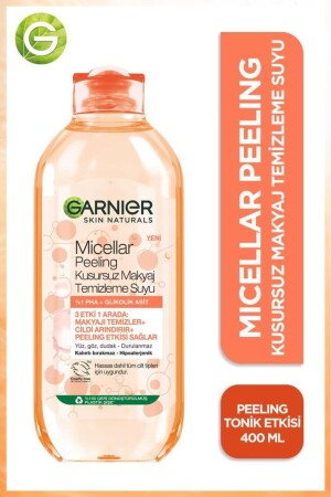 MNZ-Micellar Peeling Perfect Make-Up نظيف المياه 400 مل 3600542537834-ÇP - Garnier