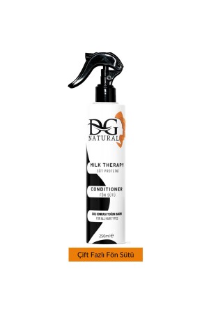 MNZ-Milk Therapy Hair Care Spray مرحلة مزدوجة تنفخ الحليب الجاف 250ml (تريجر سبري) - Dg Natural