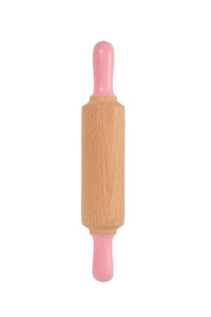 MNZ-Mini خشبية رولر وردي - Childgen Play Dough