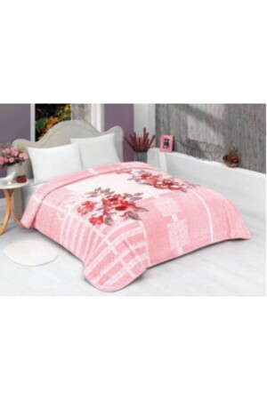 MNZ-Mink Solana فاخرة بنك الملك الحجم غطاء 992 مسحوق 220x240 &هم غطاء & غطاء السرير - Sesli
