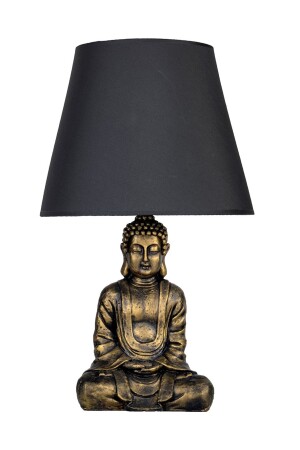 MNZ-Modern Design بوذا لامب شارد الذهبية الرمادية qdecabjbuda015 - Qdec