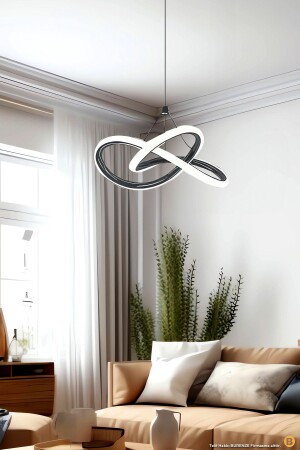 MNZ-Modern Single Pendant Lamp Power Led Chandelier Black White Light LED Chandelier TYC65ENELN169597091647519 - burenze