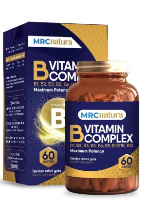 MNZ-Mrc Natura B فيتامين كليج 60 كبسولة Mrcilaç - MRCNATURA