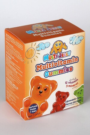 MNZ-Multi Jelly (Multi Vitamin Jelly) 20 جرام - Multiball