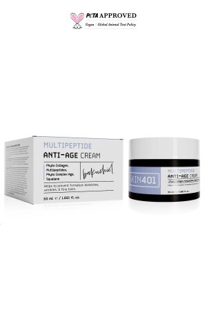 MNZ-Multipeptide Bakuchiol (Retinol vegan) كريم مضاد للشيخوخة والجلد 50ml Skin401-109 - Skin401