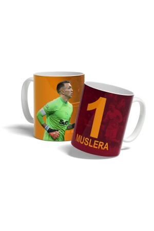 MNZ-Muslera - كأس مطبوع أحمر صفراء - Offside