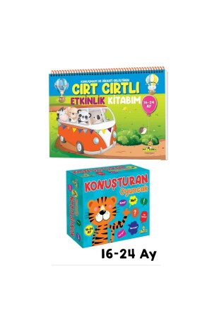 كتاب نشاطي فيلكو (MNZ-My Velcro Activity Book) 16-24 شهراً - اللعبة المتكلمة 16-36 شهراً 16-24 مجموعة - yükselen zeka