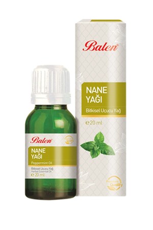 MNZ-Natural Herbal Essential Peppermint Oil 20 مل زيت اللوز 20 سي سي - Balen
