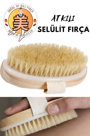 MNZ-Natural Horsehair Brush تدليك التخلص من الحواجبات - Modo Di Bellezza