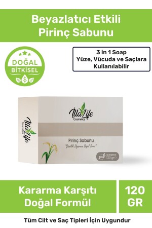 MNZ-Natural Special Series تبييض الحمار ضد التظلم الحمار الجلدي ليد الوجه الجسم 120 جرام تبييض الحمار الخضراوة تبييض الحمار - İlla Life