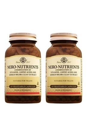 MNZ-Nero-nutrients 30 كبسولة 2 قطع - Solgar