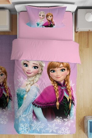 MNZ-New Pink Blue Elsa نمطية مجموعة ملابس الأطفال - Evpanya