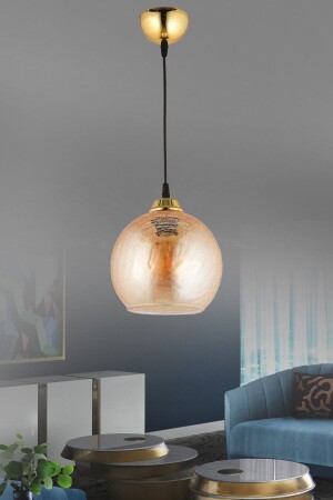 MNZ-Nisa Luce شكل مصباح معلق زجاجي مشقوق - Bal 12200 - Nisaluce