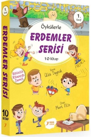 MNZ-One. فضائل مع سلسلة قصص الفصل المقرر (10 مجموعة الكتب) - Kolektif - Yuva Yayınları