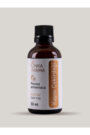 زيت جوز البريكوست من مزارع MNZ-Onka - مطبخ بارد 100% نقي - 50 مل - Onkafarma