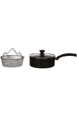 مادة من نوع MNZ-Onyx Chip Pot مع سترة جانبي مزدوجة - 22 سم 01MSE062 - Mehtap