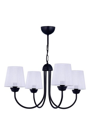 MNZ-Oregon 4-piece Black Chandelier (BYZ HAT) Polat952189 - polataydinlatma