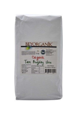 MNZ-Organic فول القمح الكامل 1 كجم - Beyorganik
