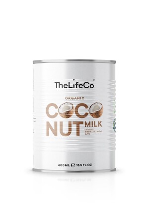 حليب جوز الهند من نوع MNZ-Organic 400ml - Thelifeco