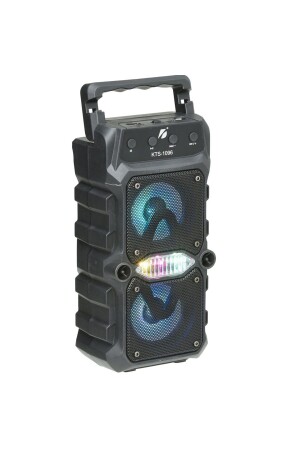 MNZ-Outdoor Party Speaker Bluetooth Speaker 3 بوصة × 2 مكبر صوت بلا سلك صوت قنبلة الراديو-usb-tf إدخال 1096 - KTS