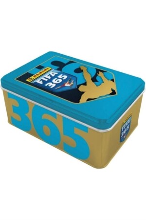 MNZ-Panini FIFA 365 2023 Tcg Tin Box بطاقات لاعب كرة القدم 5940 - Başel Toys