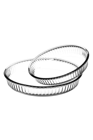 MNZ-Paşabahçe 2 قطعة دوري Pyrex مجموعة Fma04596 088oa - Paşabahçe
